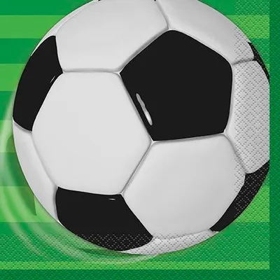 Immagine prodotto di Tovaglioli da calcio 33x33 cm 16 pz.