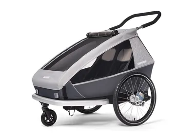 Produktbild von Croozer Kid Keeke 2, 800 mm, 1100 mm, 940 mm, 17,9 kg, 790 x 1060 x 290 mm