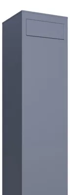 Produktbild von Standbriefkasten Monolith in Grau Metallic