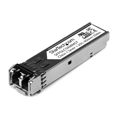 Produktbild von StarTech.com SFP Transceiver 1000BASE-SX, Cisco-kompatibel, LC MM, 550 m