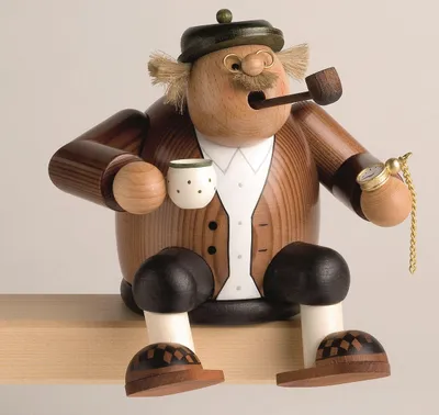 Produktbild von Opa - Kantenhocker (15cm) Räuchermann von KWO