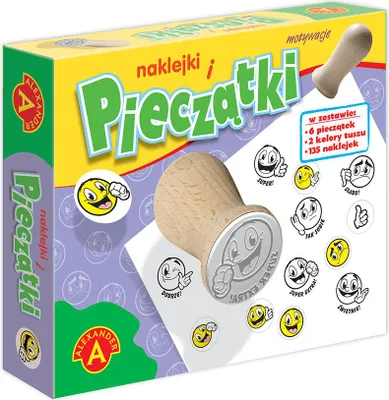 Obrázok produktu pre ALEXANDER Gra Pieczątki i Naklejki: Motywacje dla dzieci