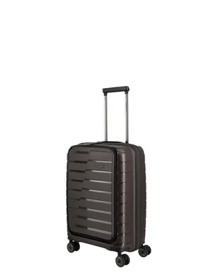 Immagine prodotto di Travelite Air Base, trolley, guscio rigido, marrone, piccolo, 4 ruote, lucchetto combinato TSA