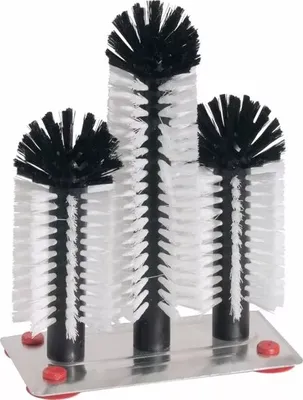 Produktbild von Gläserspülbürsten 18 cm / 24 cm / 18 cm