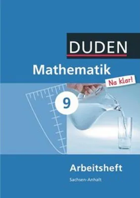 Immagine prodotto di Mathematik Na klar! 9 Arbeitsheft Sachsen-Anhalt Sekundarschule