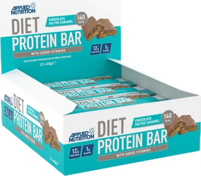 Productafbeelding van Applied Nutrition Dieet Proteïne Rep (12x45g) Chocolade Zoute Karamel - Rep - Proteïne Rep