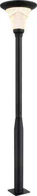 Produktbild von Globo Solarleuchte Aluminium Druckguss Grau, 1Xled LED Solarleuchte 8W CCT IP54 Grau Matt, Aluminium Druckguss Fernbedienung Ø42,3cm 36911