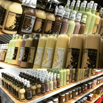 Produktbild von "scharfes GELB" Irish Cream (Likör / 0,2 l / 15 % vol.)