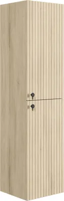 Immagine prodotto di Mobile bagno Saros 35 x 32 x 140 cm - Rovere chiaro - sospesa con 2 ante