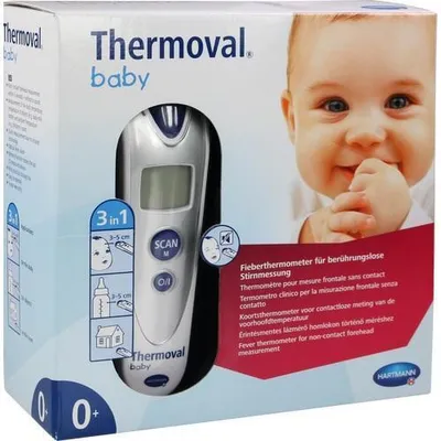 Produktbild von Thermoval baby Non-contact Infrarot-Fiebertherm., 1 St