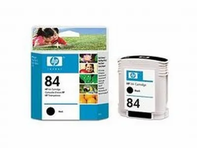 Produktbild von HP 84 69-ml Black DesignJet Ink Cartridge, HP DesignJet 10ps, 20ps, 50ps, 30, 90, 120, 130, Thermal Inkjet, Schwarz, Business, Singapur, 125 mm