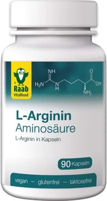 Produktbild von L-Arginin Kapseln 90 Stk. 49,5g