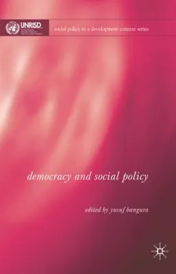 Zdjęcie produktu dla Demokracja i polityka społeczna