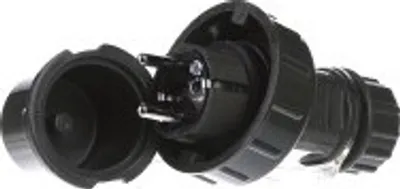 Produktbild von Mennekes Schuko Stecker, IP68, bronzegrün 10829 (Schukostecker)