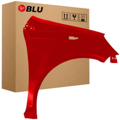 Obrázok produktu pre BLU Blatník náhrada pre Toyota Yaris I (10XP) 3P0 Pravá Rot AbsolutRot VulkanRot | 1999-2006 | Predný | Lakovaný | Pripravený na montáž | Oceľ