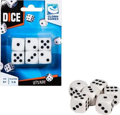 Immagine prodotto di Cubo bianco / nero 6 pezzi