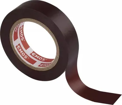 Produktbild von Rolle Braun Elektriker Klebeband PVC Isolierband Isoband - 15mm x 10m