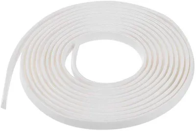 Productafbeelding van Rubberen afdichtingsstrip, 40 cm - slijtvast - geluidsdempend - schokabsorberend - antislip