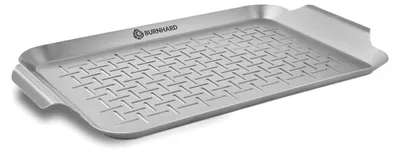 Produktbild von BURNHARD® Grillschale 37 x 25 x 2 cm aus Edelstahl für Gemüse
