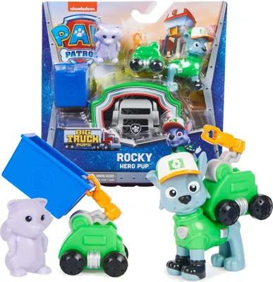 Obrázek produktu pro Tlapková Patrola big trucks figurky s doplňky - Rocky.