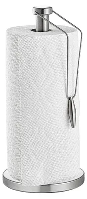 Produktbild von Edelstahl Küchenpapierhalter mit rutschfester Basis