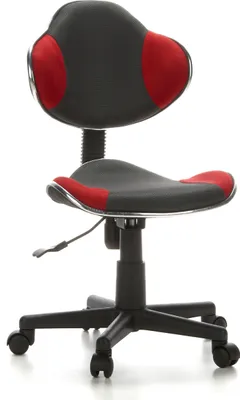 Produktbild von hjh OFFICE Kinderdrehstuhl KIDDY GTI-2 Schreibtischstuhl für Kinder höhenverstellbar ohne Armlehnen Stoff