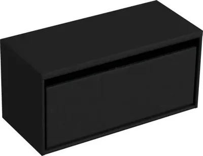 Obrázek produktu pro Koupelnová skříňka pod umyvadlo Sanox Loft černá matná 100,2 x 48 x 45 cm