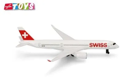 Produktbild von Herpa 86RT-0285 - Herpa Toys: Singleplane Swiss International Air Lines Airbus A350 -