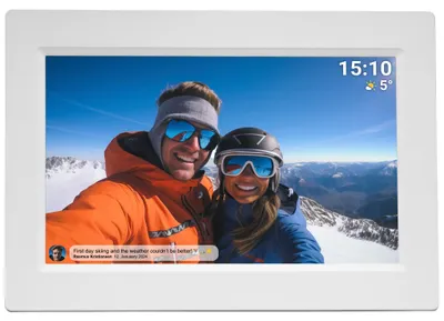 Obrázok produktu pre Denver PFF-1015W, 25,6 cm (10.1"), 1280 x 800 px, IPS, 200 cd/m², JPEG, 16 GB