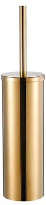 Produktbild von Freistehende WC-Bürste, gebürstetes Gold, Stahl