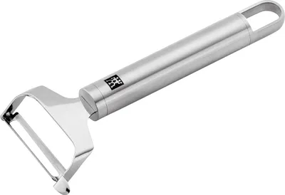 Produktbild von Schäler, 17 cm, Edelstahl, ergonomischer Griff, silberfarben