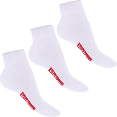 Produktbild von kicker Damen & Herren Kurzschaft Socken (3 Paar) - Weiß 43-46