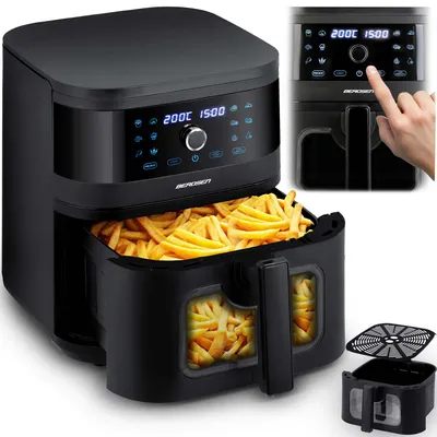Zdjęcie produktu dla Frytkownica beztłuszczowa Air fryer Berdsen BD-661 czarna
