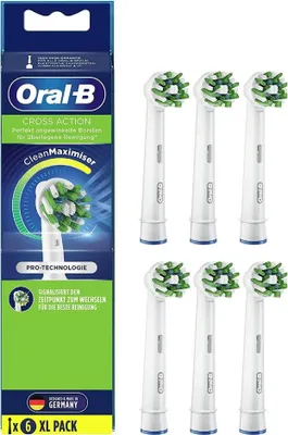 Produktbild von Oral-B CrossAction , 6 Stück(e), Weiß, 3 Monat( e), CleanMaximiser, Oral-B, Box