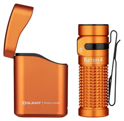 Produktbild von OLIGHT Baton 4 kit Mini LED Taschenlampe Wiederaufladbare mit Ladecase