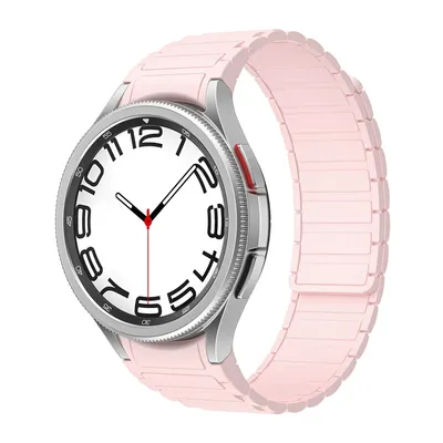 Obrázok produktu pre Pre Samsung Galaxy Watch FE 6 5 4 Magnetický silikónový náhradný pásik na ruku
