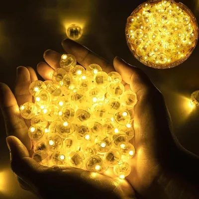 150 LED-Ballonlichter, warmweiß, Mini, wasserdicht, für Partys