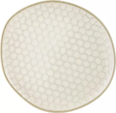 Produktbild von LE COQ Kypseli Teller flach, Länge: 270 mm, Breite: 250 mm, beige