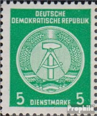 Produktbild von Briefmarken DDR 1954 Mi DA18II X II  postfrisch Zirkelbogen nach rechts