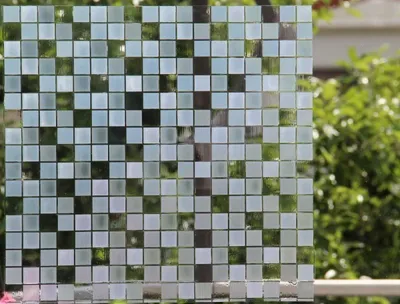 Produktbild von Statische Fensterfolie - JOY static Dekorfolie - Blocks - 45x150cm