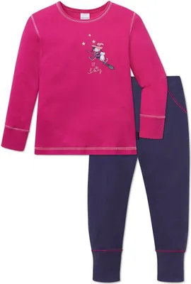 Produktbild von Schiesser  - Mädchen langer Schlafanzug Gr. 98