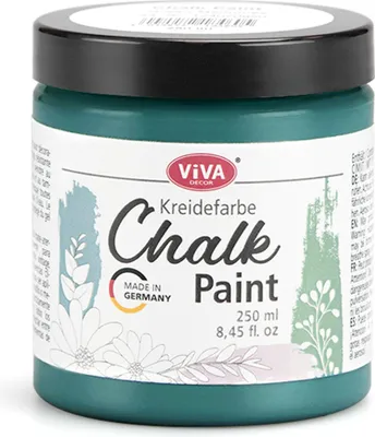 Produktbild von ViVA DECOR Chalk Paint - Kreidefarbe 250 ml - Green Petrol