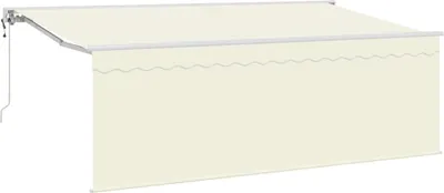 Immagine prodotto di Tenda Retrattile Crema 350 x 200 cm Poliestere e Alluminio