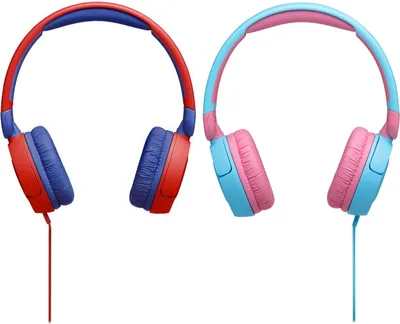 Zdjęcie produktu dla Słuchawki przewodowe JBL JR310 niebiesko-różowe