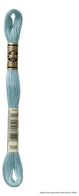 Productafbeelding van DMC Stickgaren Mouline Special 117MC -598, 6-strengs, 8 meter