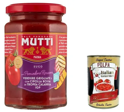 Produktbild von Mutti Italian Gourmet Sugo con Pomodoro Rossoro Gemüse-Tropea Sauce 6 x 280g