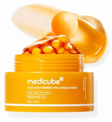 Produktbild von Medicube KOJIC ACID TURMERIC VITA KAPSELCREME, KI-generiertes Bild