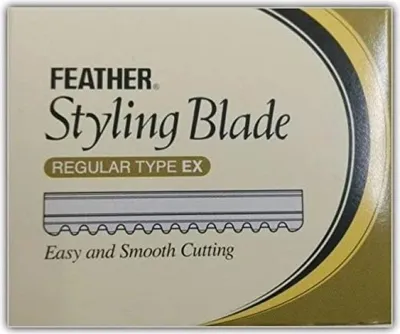 Produktbild von Feather Rasiermesser Ersatzklingen (10 Stück) Regular Razor feather c