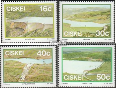 Produktbild von Briefmarken Südafrika - Ciskei 1989 Mi 149-152 (kompl.Ausg.) postfrisch Staudämme