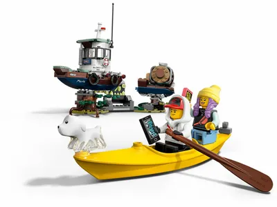 Produktbild von LEGO® Hidden Side 70419 Gekenterter Garnelenkutter